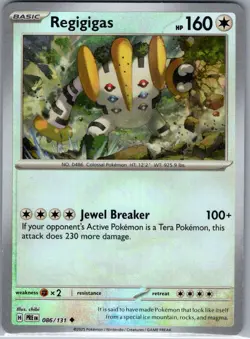 Regigigas (Master Ball) 086/131 SV: Prismatic Evolutions - Pokemon Card - NM - Image 1