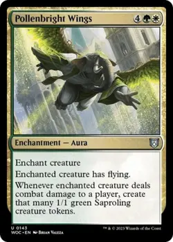 Pollenbright Wings - Near Mint MTG Commander: Wilds of Eldraine - Image 1