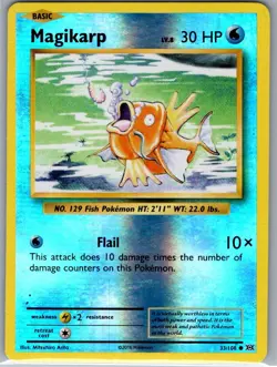Magikarp 33/108 Reverse Holo XY - Evolutions - Pokemon Card - NM - Image 1