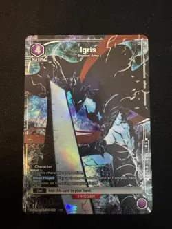 Bandai Union Arena Solo Leveling Igris SL04-028 Trigger Foil Card - Image 2