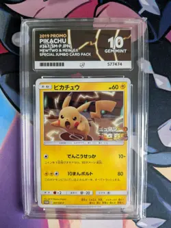Pokemon Pikachu Promo Card 367/Sm-p Japanese Special Edition Ace 10 Gem Mint - Image 1