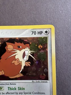 Pokemon TCG English Card ex Fire Red Leaf Green Raticate 48/112 Reverse Holo - Image 4