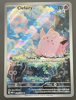 Clefairy 094/088 English Perfect Order Pokemon Card Pokemon FULL ART NM - Image 1