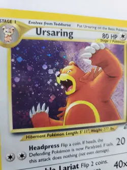 Ursaring Neo Holo Pokemon Card Base WOTC NM U - Image 2