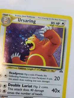 Ursaring Neo Holo Pokemon Card Base WOTC NM U - Image 4