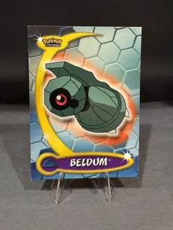 Beldum (Steel-type) Topps Pokemon Advanced Challenge Promo Card #7 – 2004 - Image 1