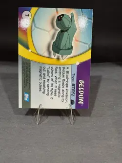 Beldum (Steel-type) Topps Pokemon Advanced Challenge Promo Card #7 – 2004 - Image 2