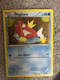 Pokemon TCG Magikarp 22/83 Generations 20th Anniversary Holo Card - Image 1