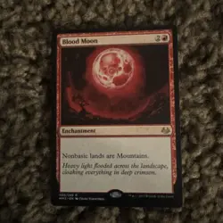 MTG English Blood Moon NM Foil Modern Masters 2017 - Image 1