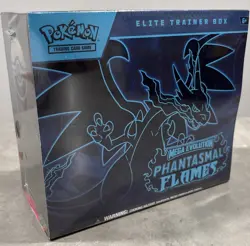 Pokemon Trading Card Game Phantasmal Flames Elite Trainer Box ETB - New & Sealed - Image 1