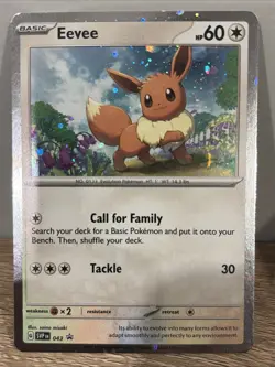 Eevee 043 Sv: Scarlet & Violet Promo Cards Holo - Image 1
