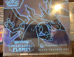 * Pokemon Center Phantasmal Flames ETB * Ready to Ship! New Sealed - Image 1