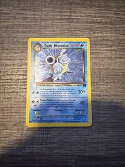 Pokemon TCG Dark Blastoise #3/82 Holo Rare Vintage LP Condition - Image 1