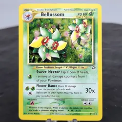 Bellossom 3/111 Neo Genesis Holo Rare Unlimited NM Pokemon TCG WOTC Vintage ✨ - Image 1