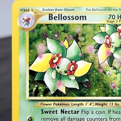 Bellossom 3/111 Neo Genesis Holo Rare Unlimited NM Pokemon TCG WOTC Vintage ✨ - Image 2
