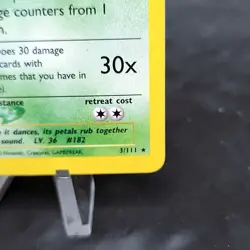 Bellossom 3/111 Neo Genesis Holo Rare Unlimited NM Pokemon TCG WOTC Vintage ✨ - Image 5