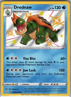 Drednaw SV029/SV122 - Pokemon Shining Fates: Shiny Vault - Shiny Rare (LP) - Image 1