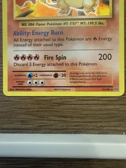 Pokemon Charizard 11/108 XY Evolutions Holo - Image 3