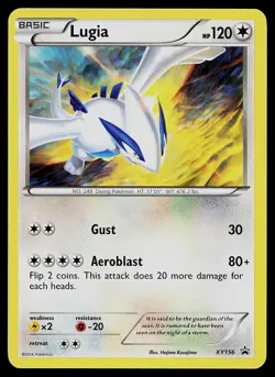Pokemon Card XY Promo Lugia XY156 Holo - Image 1
