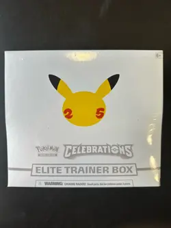 Celebrations ETB Pokemon Elite Trainer Box 25th Anniversary Edition Sealed New - Image 1
