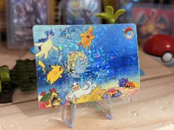 1999 Vintage Pocket Monsters Vending Prism - Psyduck, Lapras, Under The Sea #386 - Image 2