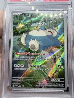 Snorlax 151 Elite Trainer Box Pokemon Svp En-Sv Black Star Promo 051 NM PSA 9 - Image 2