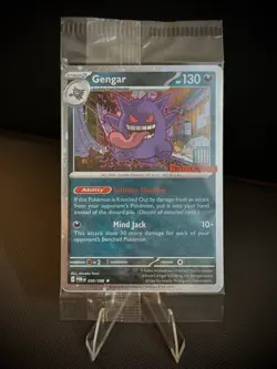 Pokemon TCG Gengar Promo GameStop Exclusive Stamped Holo - Image 1
