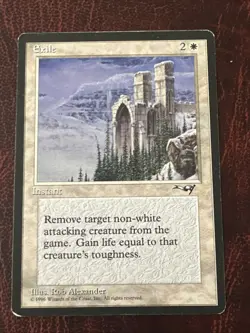 Exile MTG X1 Alliances LP Conditions see pics Front Back - Image 1