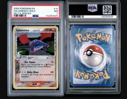 Salamence (Delta Species) 14/113 Delta Species Holo 2005 Pokemon EX PSA 7 NM - Image 3