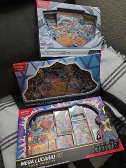 Assorted Pokemon 3 Box Sets And 5 Slabs (See Photo's) - Image 1