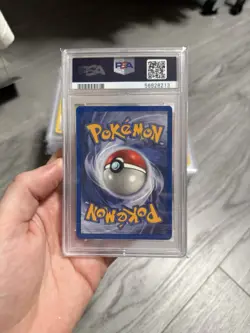 2001 Pokemon Black Star Hitmontop #37 Promo Pokemon League PSA 9 - Image 2