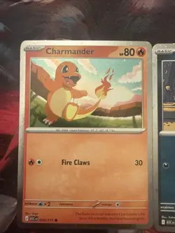 Pokemon TCG Charmander 020/217 & Gastly 123/217 Cosmo Holo Promo Ascended Heroes - Image 2