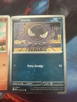 Pokemon TCG Charmander 020/217 & Gastly 123/217 Cosmo Holo Promo Ascended Heroes - Image 3