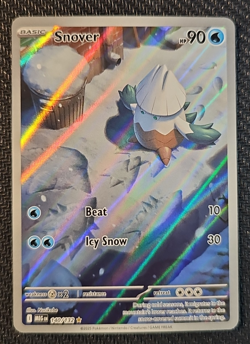 Snover 140/132 Illustration Rare Holo ME01 Mega Evolution Pokemon NM - Image 1