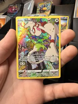 Pokemon Smeargle TG10/TG30 Silver Tempest Trainer Gallery Ultra Rare Holo 70 HP - Image 1