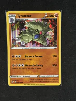 Pokemon - Tyranitar 088/189 - Darkness Ablaze Holo Holo Rare - NM - Image 1