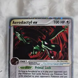 Pokemon Aerodactyl ex 94/100 EX Sandstorm Holo Rare 2003 Stage 1 100 HP - Image 2