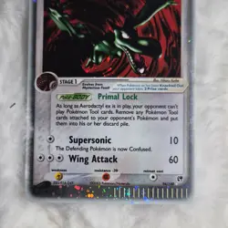 Pokemon Aerodactyl ex 94/100 EX Sandstorm Holo Rare 2003 Stage 1 100 HP - Image 3