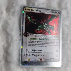 Pokemon Aerodactyl ex 94/100 EX Sandstorm Holo Rare 2003 Stage 1 100 HP - Image 4