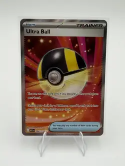 Ultra Ball Holo Ultra Rare Full Art 264/217 ME: Pokemon Ascended Heroes NM - Image 1