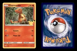 Charmander 009/025 P McDonald's 25th Anniversary Promos Pokemon Holo - Image 3