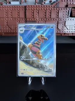 Pokemon Krokorok 136/086 Illustration Rare - Black Bolt SV10.5 - Image 1