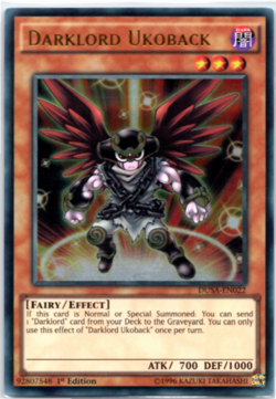 Darklord Ukoback - DUSA-EN022 - Ultra Rare - 1st Edition - Yugioh - Image 1
