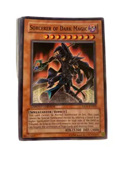 Yugioh Sorcerer of Dark Magic MOV-EN002 Limited Edition Promo Rare - Image 1