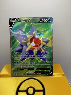 Pokemon TCG Starmie v Astral Radiance Holo Card Full Art Ultra Rare 166/189 - Image 1
