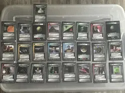 Star Trek CCG Alternate Universe Lot of 25 Set Cards 1994 Paramount Unplayed/LP - Image 1