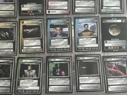Star Trek CCG Alternate Universe Lot of 25 Set Cards 1994 Paramount Unplayed/LP - Image 3