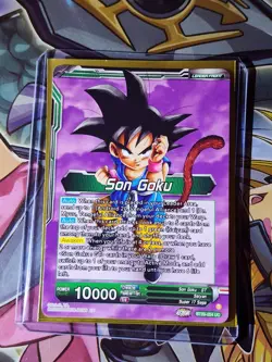 Pre-Release SS4 Son Goku Betting It All BT20-054 Dragon Ball Super Card Game - Image 2