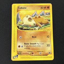2002 Cubone Expedition Non-Holo #103/165 Pokemon Card *MP* - Image 1