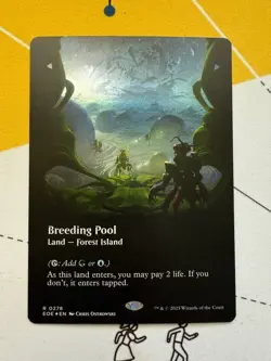 BREEDING POOL FOIL [Borderless] - Rare - EOE Edge of Eternities MTG #278 - Image 1